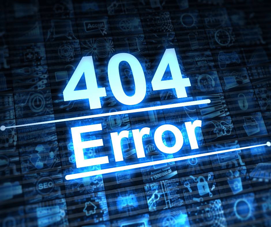 De 404-pagina vanuit SEO en webdesign oogpunt 1 404 error