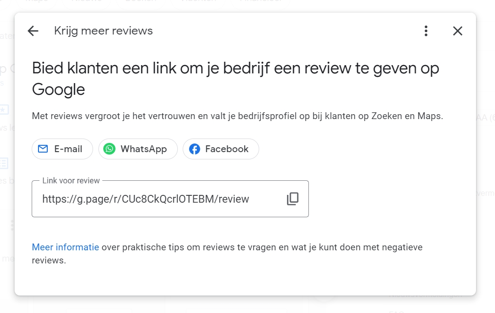 Google reviews