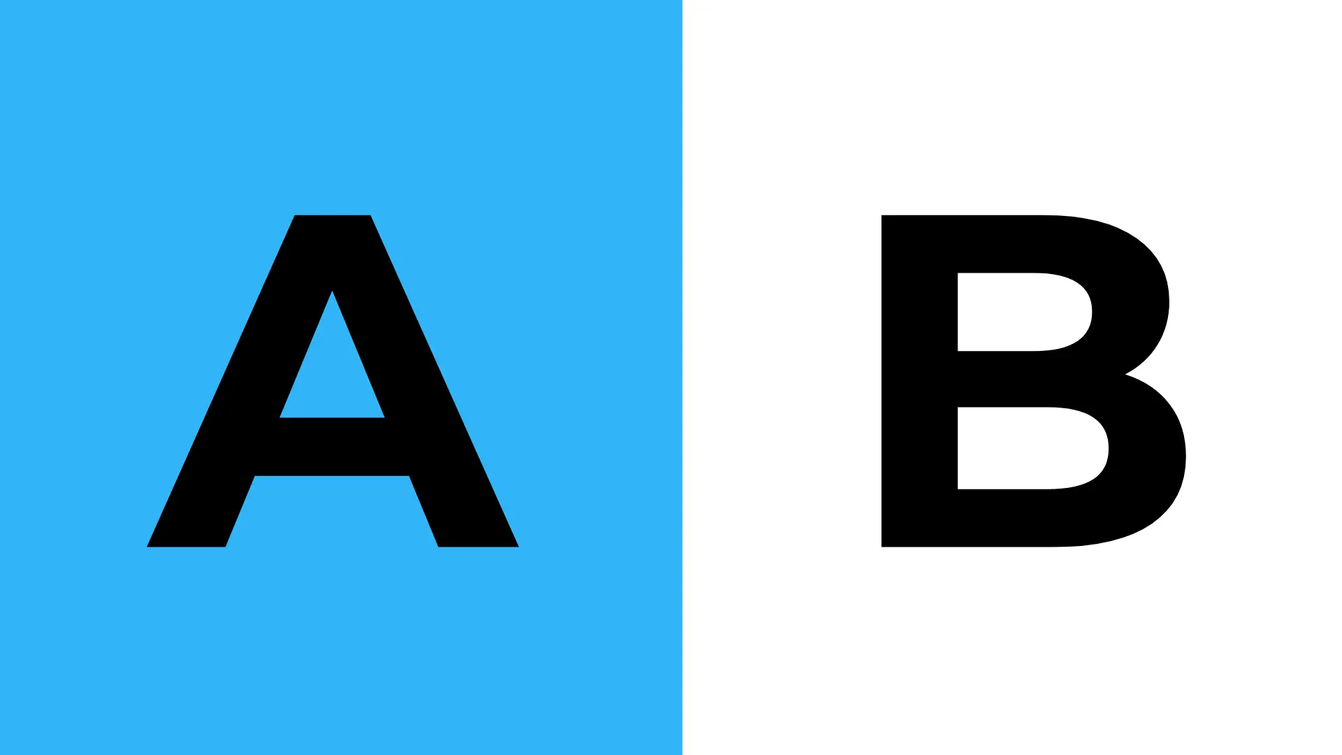 A/B test